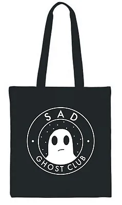 £9.99 • Buy Funny Sad Ghost Club Tote Bag