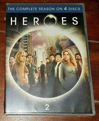 Heroes: Season 2 (4-DVD 2012 Widescreen) Masi Oka/Hayden Panettiere! • $8.68