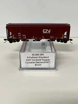 Atlas N Scale Canadian National CN 4427 Covered Hopper Road #82224 • $19.95