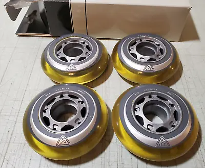 4pc Set Of K2 72mm Inline Skate Wheels 80A I08900110 NEW • $29.95