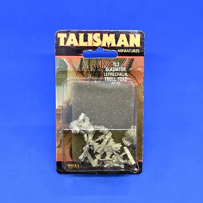 Warhammer Citadel Talisman Tl3 Gladiator Leprechaun Troll Toad Blister Boxed • $73.98