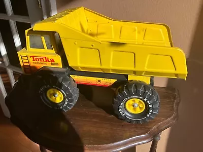 Tonka Mighty Turbo Diesel Dump Truck Pressed Steel Toy 54782A XMB 975 • $75