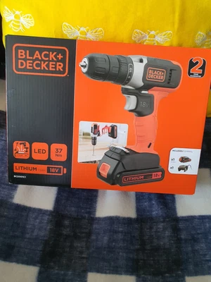 £32.99 • Buy BLACK+DECKER 18V Cordless Drill Driver