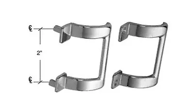 2  Chrome Shower Door Pull Handle - Package • $14.08