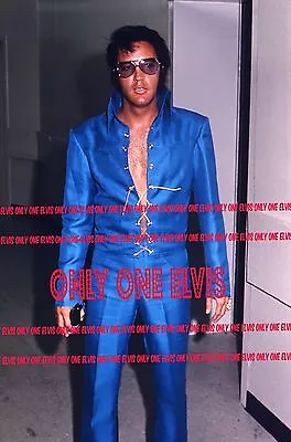 ELVIS PRESLEY 1970  THE SEXY KING  BACKSTAGE LAS VEGAS Stunning 30x45 MEGA-PHOTO • $119.88