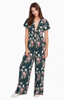 $15 • Buy Volcom Haute Tropic Jumpsuit Sz M / 12