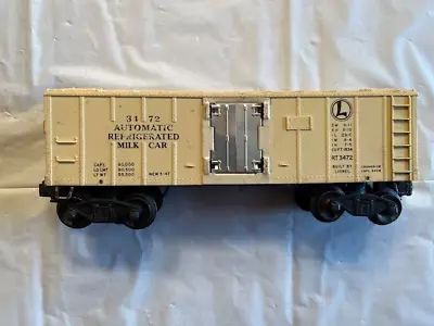 Vintage Lione Automatic Refrigerated Milk Car RT3472 Railroad Trains Untested • $15