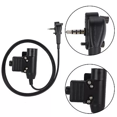 Tactical U94 PTT Headset Adapter Cable For Vertex Standard VX-231 VX131 VX539 B • $19.98