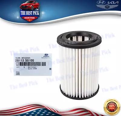 ⭐GENUINE⭐ 2.0L TURBO Air Filter Cleaner Hyundai Veloster N 2019-2022 28113S0100 • $40