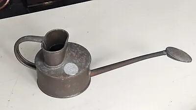 Vintage Genuine Haws Metal Watering Can And Separate Spray Rose - 1pt Capacity • £45