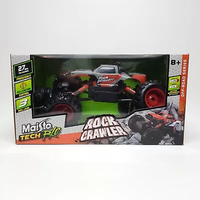 Maisto Off Road 4x4 R/C Truck Rock Crawler Independent Suspension Tri Channel • $48.99