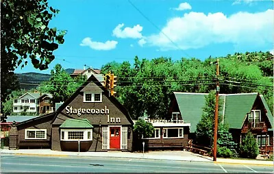 Stagecoach Inn Manitou Springs Colorado Vintage Postcard  • $4.75