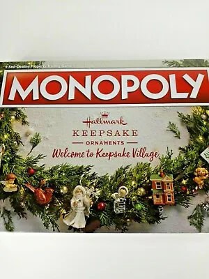 Monopoly Keepsake Village Christmas Holiday Hallmark Game-USA- NEW - SEALED 2021 • $24.95