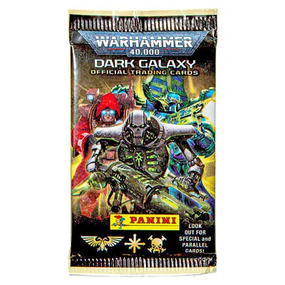 Panini Warhammer 40k Dark Galaxy Trading Card Collection Booster Pack (8 Cards) • £2.50