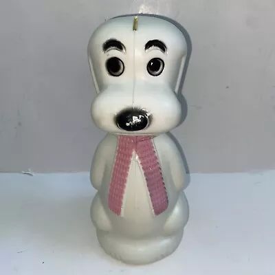 Vintage AJ Renzi Plastic Snoopy Blow Mold Bank #1350 Approximately 10.5” Tall • $24.95