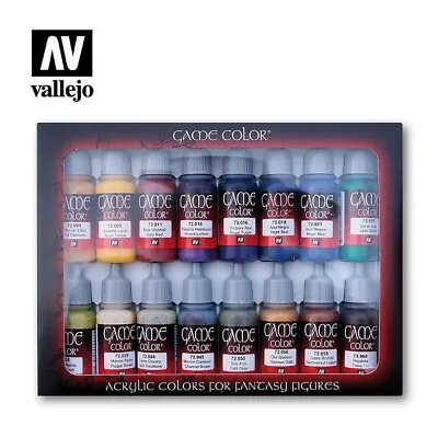 Game Color Advanced Acrylic Paint Set - 16 Colours 72.298 AV Vallejo • £28.49