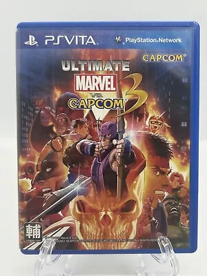 Ultimate Marvel Vs. Capcom 3 - Sony Playstation Vita - Japanese / English TESTED • £41.10