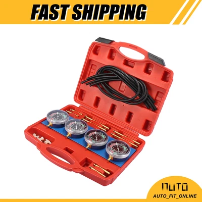 $59.49 • Buy ONE Motorcycle Vacuum Carburetor Synchronizer Balancer Carb Sync Gauge Universal