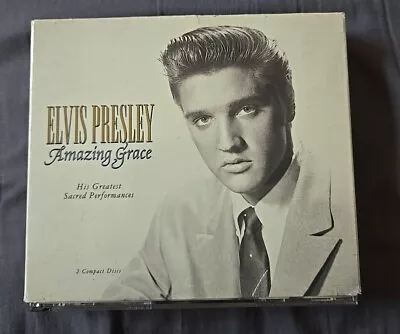 Elvis Presley : Amazing Grace: His Greatest Sacred Performances CD 2 Discs • $7.99