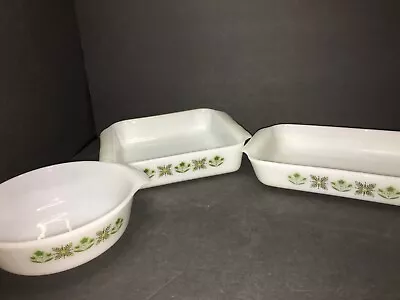 Vintage Set Anchor Hocking Fire King Cookware • $40