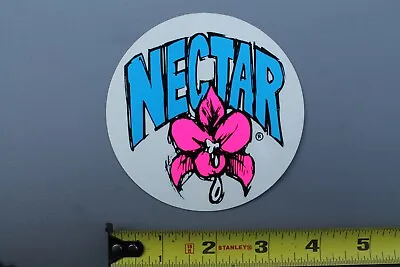 Nectar Surfboards Simon Anderson Neon Pink Blue 80s V56B Vintage Surfing STICKER • $31