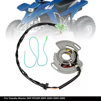 Stator For Yamaha Blaster 200 YFS200 2003 2004 2005 2006 / 5Vm-85560-00-00 • $23.68