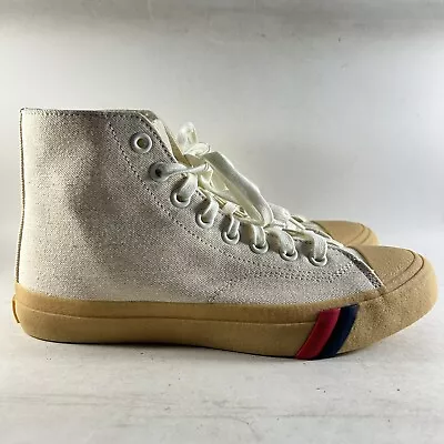 NEW Pro-Keds Royal Hi Men’s Shoes Lace Up Sneakers Beige Size 12 • $49.97