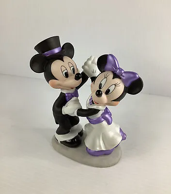 Walt Disney Mickey & Minnie Wedding Dancing Figurine Rare 6 X 5  • $44.95