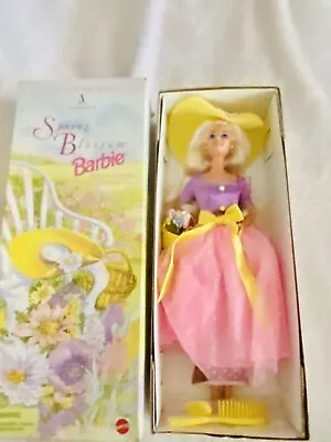 Mattel 1995 Avon Special Edition Spring Blossom Barbie Doll #15201 NIB • $11.92