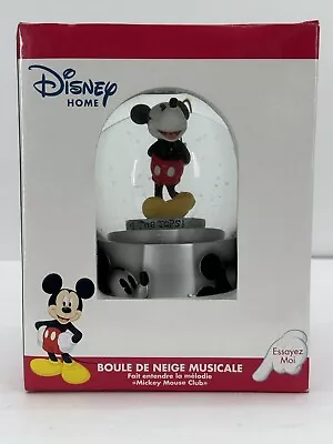 Mickey’s Musical Snow Globe New In Original Box Disney Water Snow Fall • $20