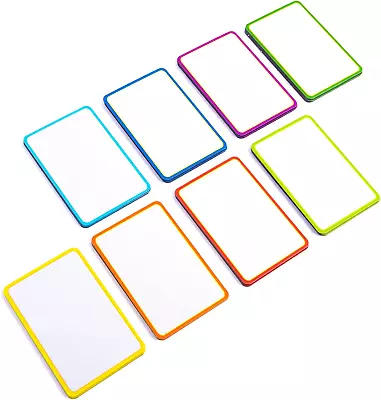 Availey 40 Pieces Magnetic Dry Erase Labels - Reusable Strips For Classroom Home • $22.92