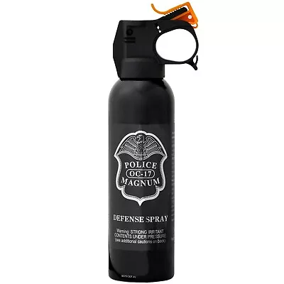 POLICE MAGNUM Pepper Spray 7oz Ounce Riot Fire Master Fog Home Defense Security • $27.99