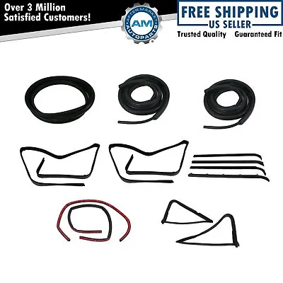 Complete Seal Kit All Black Window Trim For F-Series 80-86 • $192