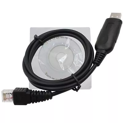 For Motorola GM3188 GM338 SM120 GM950 GM3688 Radio USB Programming Cable With CD • $11.02