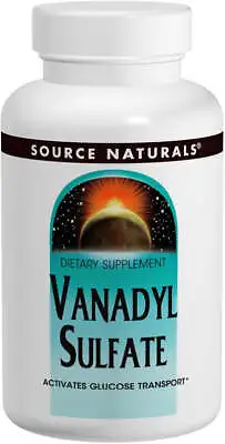 Source Naturals - Vanadyl Sulfate 10 Mg 100 Tablets • $11.19