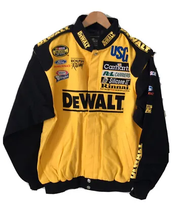 07’ Matt Kenseth #17 Dewalt Chase Authentic Nascar Twill Jacket Size Medium NWT • $249.99