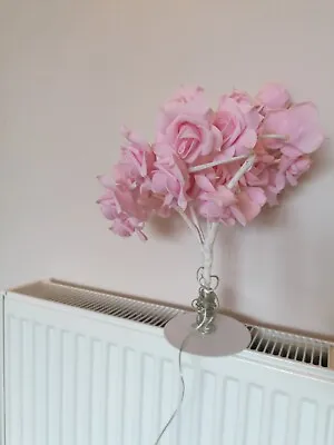 £7.50 • Buy Rose Flower Table Lamp Desk Tree Light Gift For Girls Women Teens Home Pink