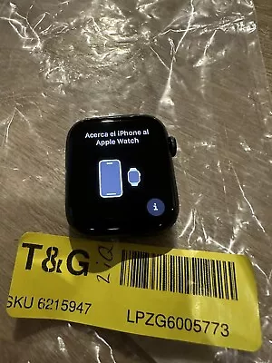 GPS Only Apple Watch Series 7 45MM Midnight Aluminum A2474 Face Only • $160