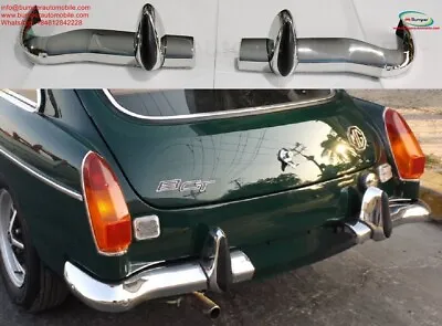 MG MGB GT Split 1970 Rear Bumper New • $325