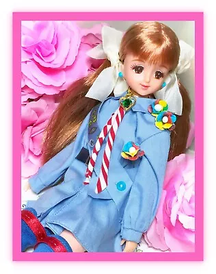 VTG Takara Japan Jenny In Girl Scouting Barbie Licca Fashion Doll Girl Scout • $46.36