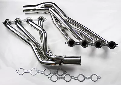 Long Tube Stainless Steel Headers W/ Gaskets For Chevy GMC 07-14 4.8L 5.3L 6.0L  • $169.99