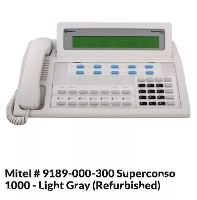 Mitel Superconsole 1000 For SX-200ML 9189-000-300 With Illuminated Tilt Screen • $1300