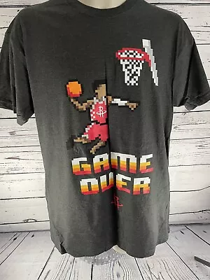 Sports Crate LTD Edition 8-Bit NBA Miami Heat GAME OVER Black  XL T-shirt  • £11
