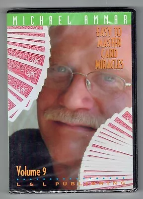 Easy To Master Card Miracles Volume 9 By Michael Ammar - New Magic DVD • $14.95