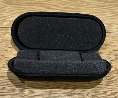 Generic Black Watch Service Protective Box Travel Case Coffin With Zip & Foam • £10.99