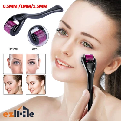 $9.49 • Buy Anti Aging Derma Roller Micro Needle 540 Needles Scars Titanium Skin Dermaroller