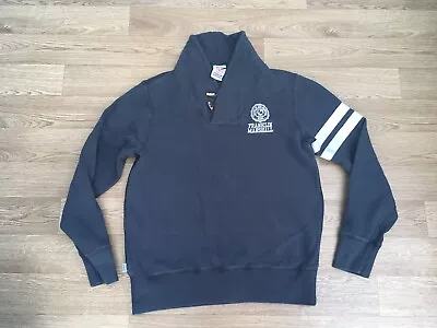 Franklin Marshall Toggle Sweatshirt Size Medium Navy Blue (G60) • £14.99