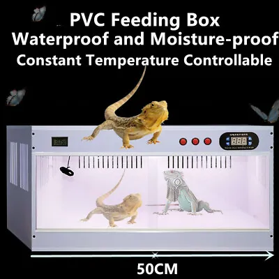 UYOYOUS 50cm Reptile Enclosure Terrarium Lizard Habitat Tank Control Temperature • $155.55