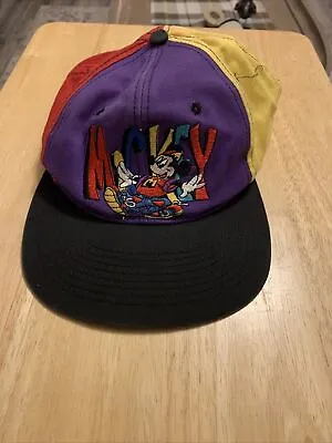 £7.12 • Buy Vintage Mickey Mouse Ball Cap