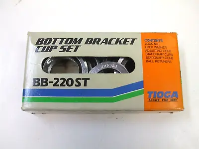 Tioga BMX Bottom Bracket Cup Set BB-220 ST - Old School BMX Parts - Old Stock • $99.99